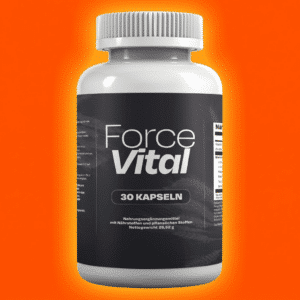 Force Vital Kapseln – Verpackung mit 30 Kapseln, Vorderansicht der Dose